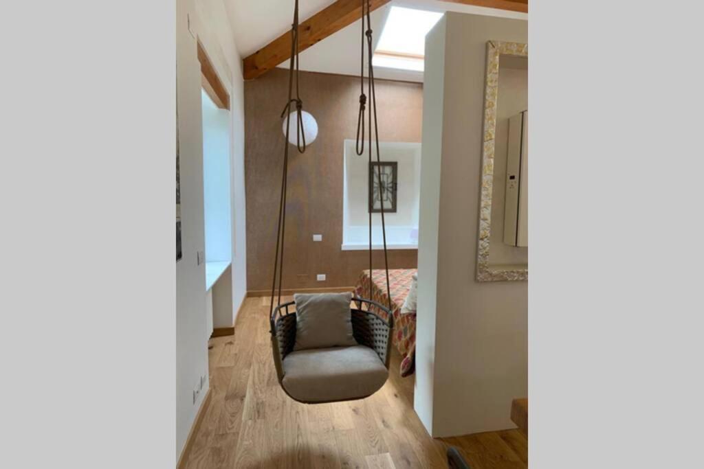 Ferienwohnung The Cherry Garden House Loft Lusso Brunate Exterior foto